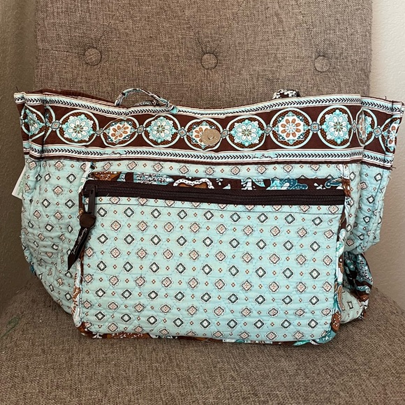 Vera Bradley, Java Blue, Shoulder | Tote Bag - Picture 8 of 14